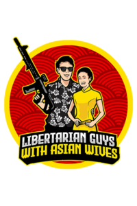 Libertarian Guys with Asian Wives Logo